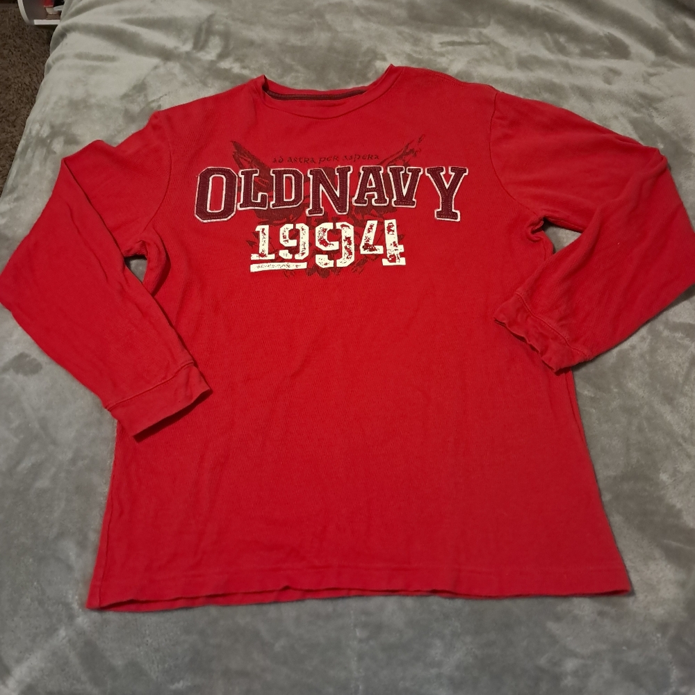 Old navy Boys long sleeve shirt cotton size XL.